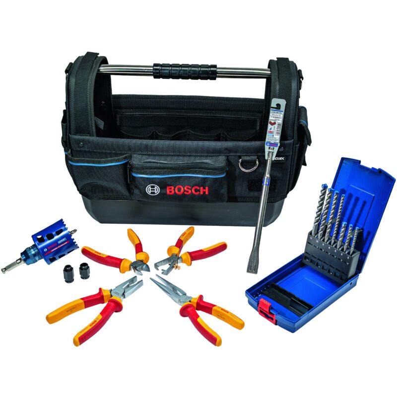 Kit d'installation électrique Bosch + sac d'outils GWT20