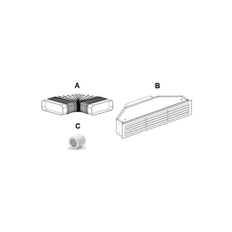 Scholtes - Kit d'installation hotte CU003964- Kit recyclage pour SOTH1900B