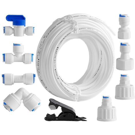 Kit d'installation pour machine à glaçons à compression, tube extérieur avec raccord rapide --