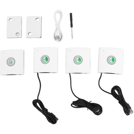 Kit d'interphone sans fil Duplex intégral avec 3 récepteurs, longue portée de 100m, voix forte à 2 voies, pour maison, appartement, hôpital