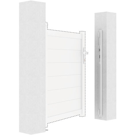 Kit d'inversion portillon coloris blanc EIGER 100x115CM