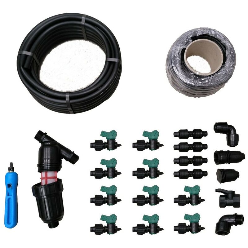 Kit dirrigation goutte a goutte pour lagriculture et le verger 12943398