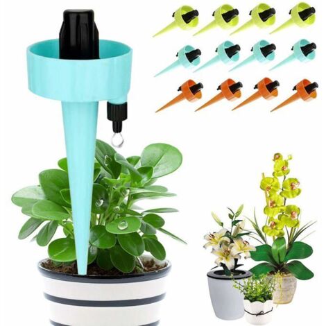 Kit d'irrigation goutte à goutte, système d'arrosage automatique pour plantes, avec goutteur réglable pour bouteille.