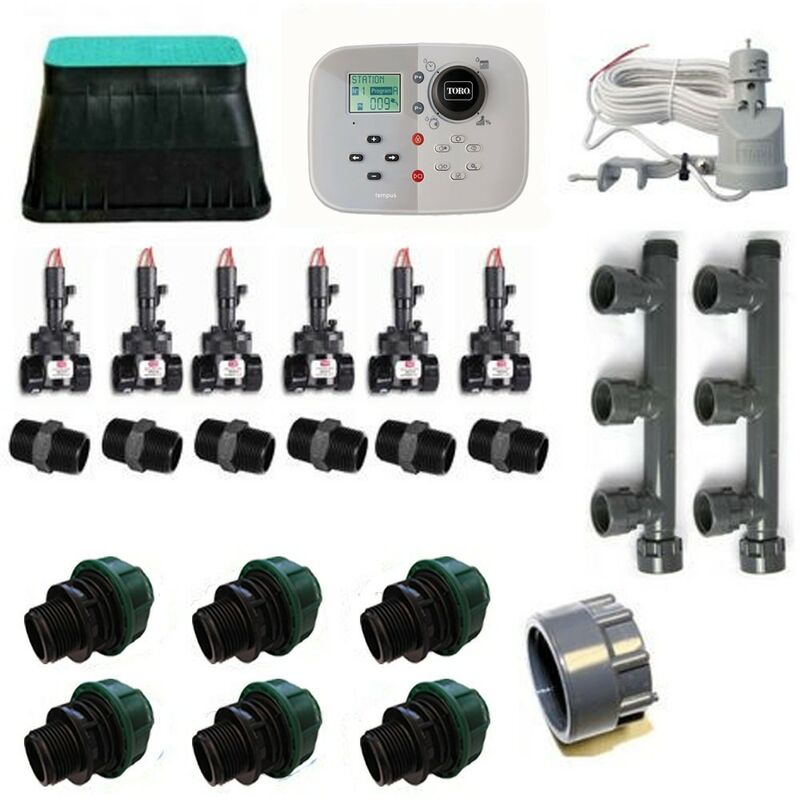 Kit dirrigation Toro tempus 6 zones 220 v offre exclusive