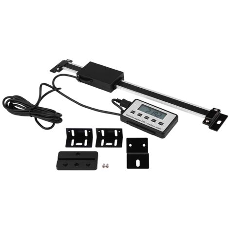 Kit display LCD con scala lineare digitale precisa da 0 a 200 mm per fresatrici e torni