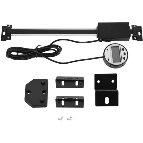 Kit display LCD con scala lineare digitale precisa da 0 a 200 mm per fresatrici e torni