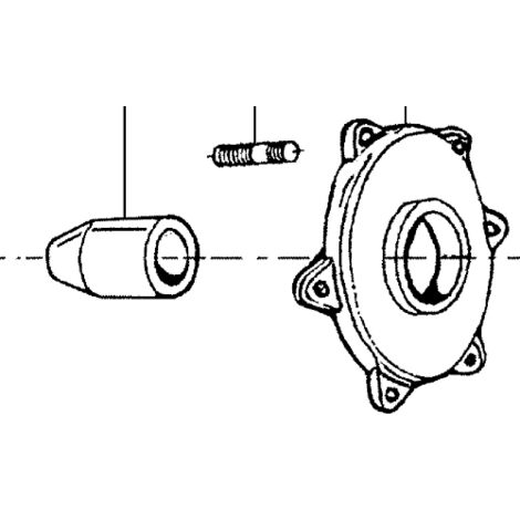 Kit distanziale motocoltivatore modelli BRIK1 KAM 4 ORIGINALE EMAK P1200020