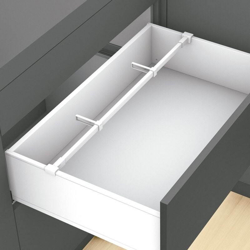 

Blum - Kit Divisorio Varilla 1200Mm Lbx Pure Blanco Con 2 Separadores - Blanco