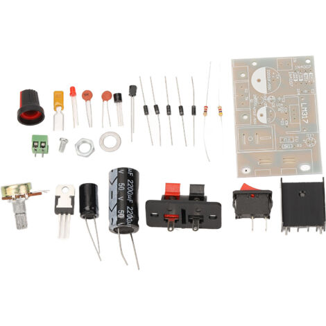 Kit DIY Alimentation DC Réglable avec Protection contre les Courts-Circuits