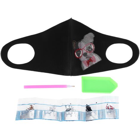 Kit DIY Diamant pour Chien - Peinture Diamant à Faire Soi-Même - Décoration Créative 33x13 cm