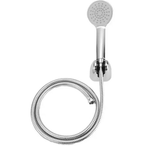 Kit Doccetta Ambra Bathroom Sun Tonda Monofunzione 1 Getto Cromo 3 Pz