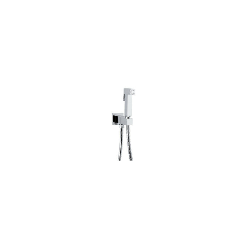 Kit doccetta bidet Square c/miscelatore cromo