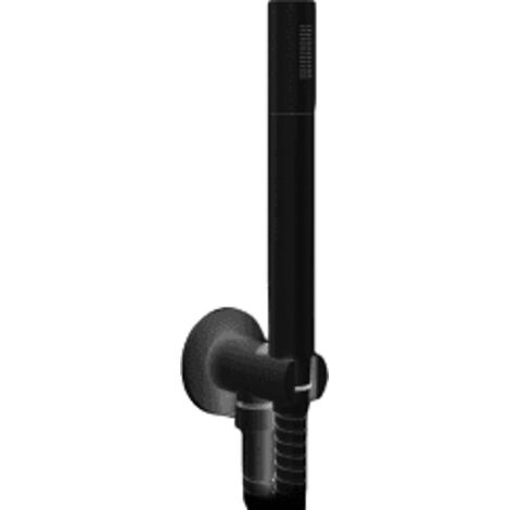 KIT DOCCETTA MINIMALE TONDA Nero Opaco