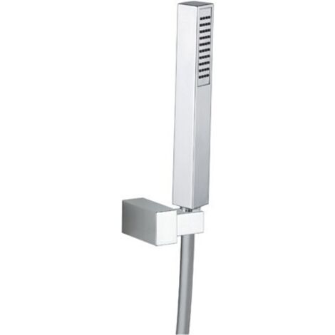 KIT DOCCETTA QUADRO + SUPPORTO SNODATO                                 Cromo