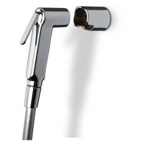 KIT DOCCETTA SHUT-OFF CROMO + FLESSIBILE + SUPPORTO - DH