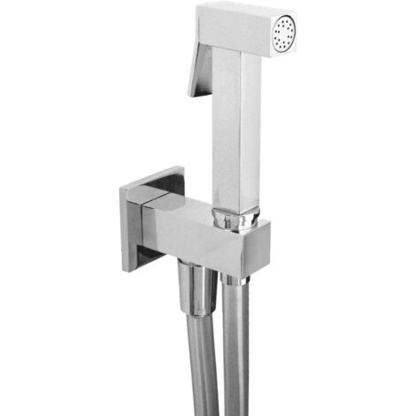 Kit doccetta shut-off quadrata 1/2"