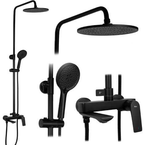 KIT DOCCIA AVALON NERO SKU REA-P8811