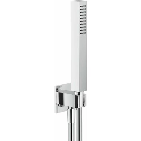 Kit doccia con presa acqua getto fisso Nobili AD146/30CR  Cromo