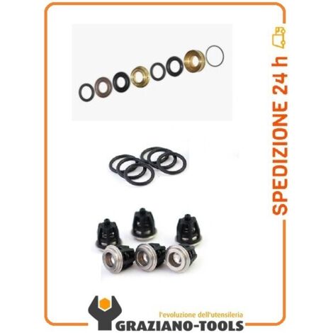 Kit Dolly 100 alte temperature, revisioni complete pistoni ø20 + 6 valvoline