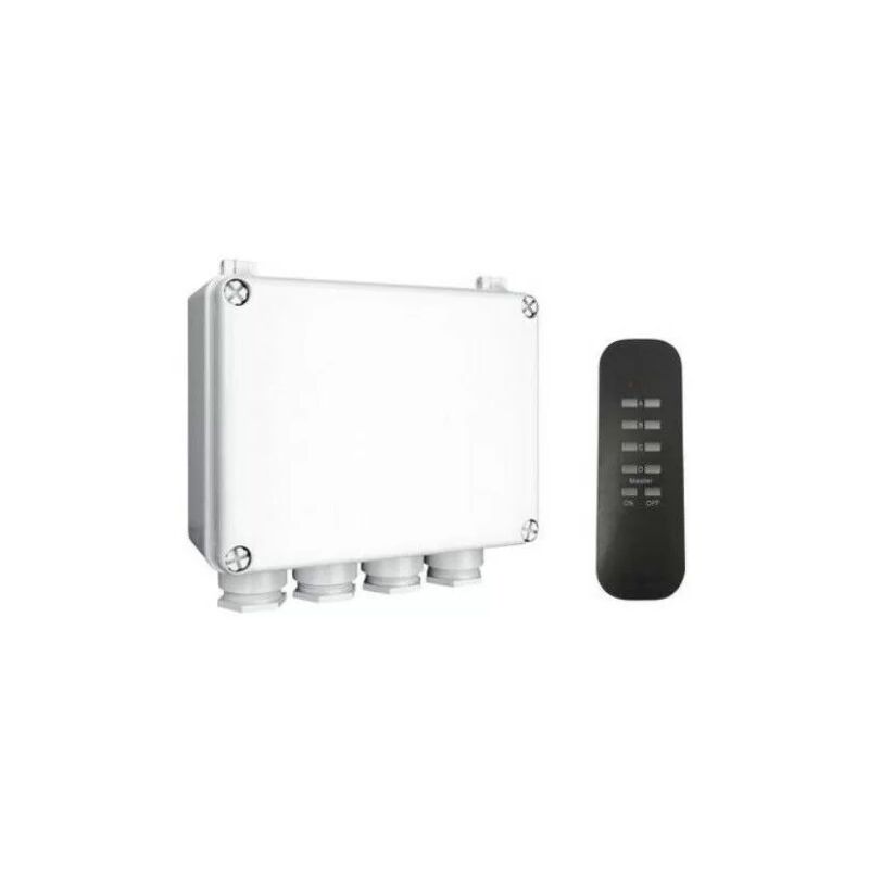 Smartwares SH5-SET-OB Kit de commande extérieur 3 circuits 400W - 868MHz - 25m