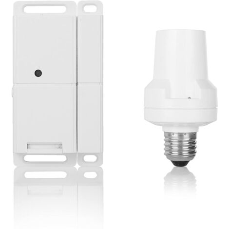 Douille pour ampoule connectée T'nB culot E27 - blanc - Ampoule