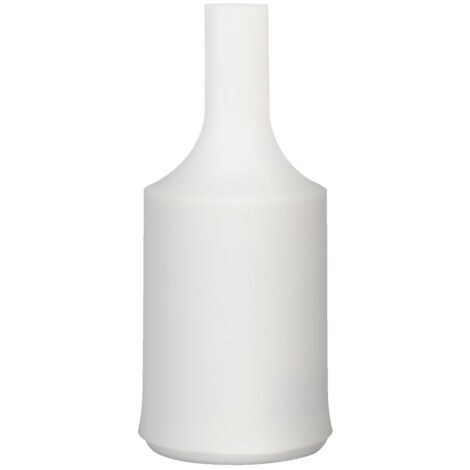 Kit Douille E27 + cache douille silicone blanc - Tibelec