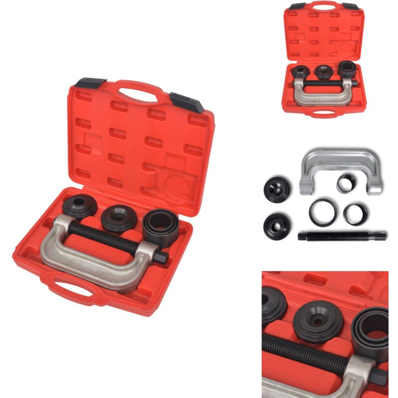 Vidaxl - Kit d'outils de cadre c de joint à bille 3 en 1 - Outil Mécanique - Outillage Automobile - Presse à Cadre c - Kit Outillage - Joint à Bille