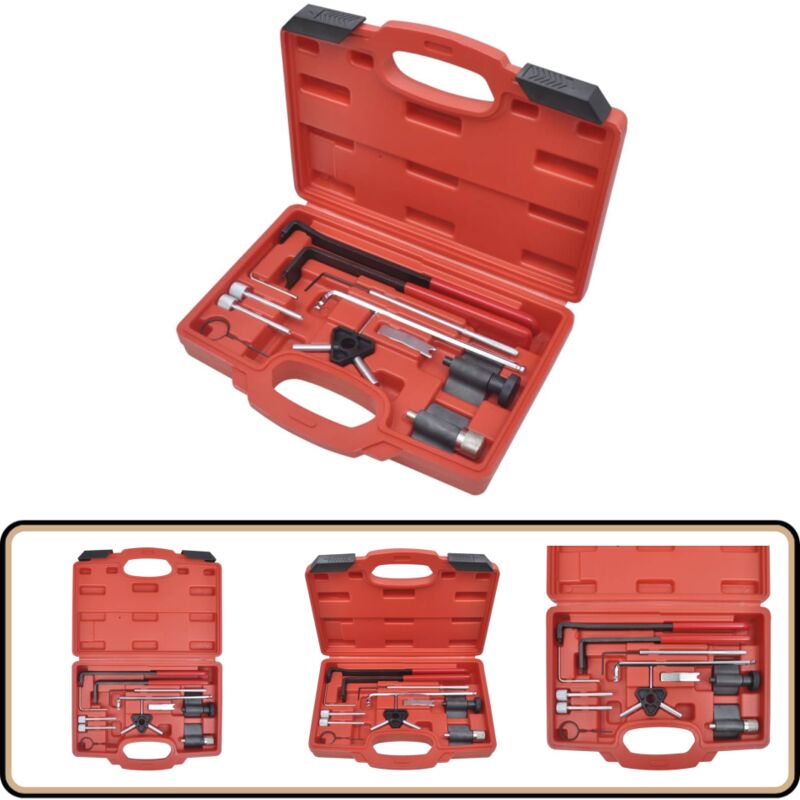 Vidaxl - Kit d'outils de calage moteur diesel pour vag 1.2, 1.4, 1.6, 1.9, 2.0 TDi - Outil De Calage Moteur - Outillage Mécanique - Courroie De