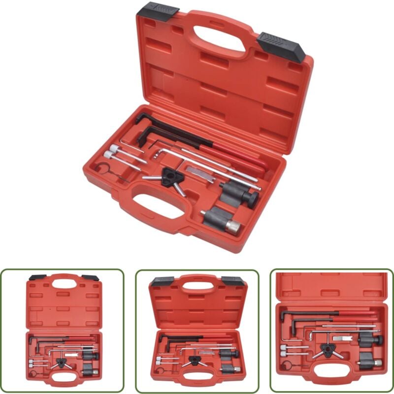 Kit d'outils de calage moteur diesel pour VAG 1.2, 1.4, 1.6, 1.9, 2.0 TDi - Outil De Calage Moteur - Outillage Mécanique - Courroie De Distribution