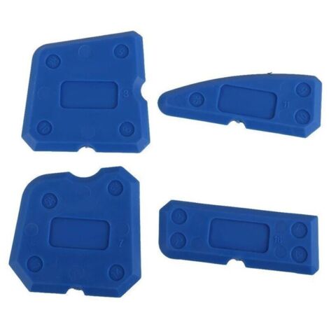 Kit d'outils de calfeutrage en Silicone, Joint d'étanchéité, spatule grattoir outils de réparation de bord, nettoyeur de bo