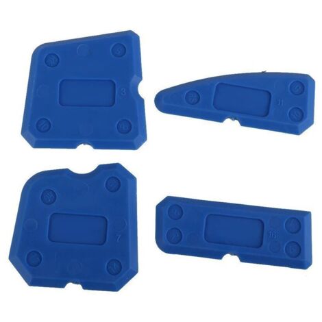 Kit d'outils de calfeutrage en Silicone, Joint d'étanchéité, spatule grattoir outils de réparation de bord, nettoyeur de bord