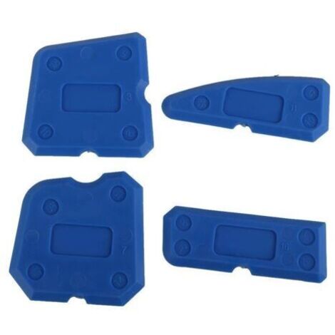 Kit d'outils de calfeutrage en Silicone, Joint d'étanchéité, spatule grattoir outils de réparation de bord, nettoyeur de bord