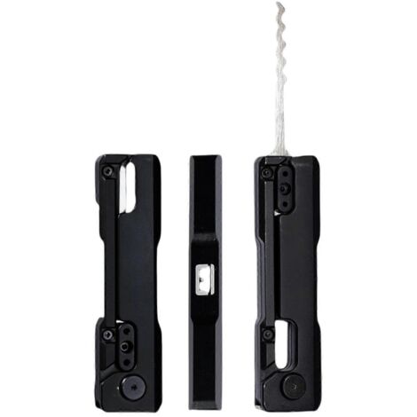 Kit d'outils de crochetage en acier avec 4 outils et un outil rotatif - Jouet anti-anxiété et serrurier portable