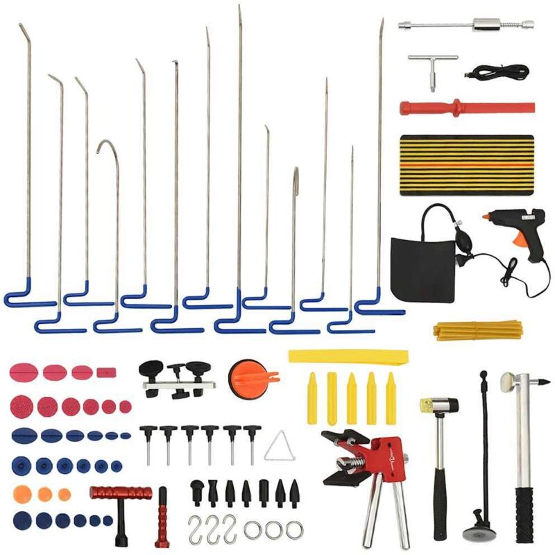 Vidaxl - Kit d'outils de débosselage sans peinture 80 pcs