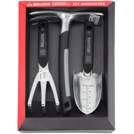 KIT D'OUTILS DE JARDIN 3 PCS ALUMINIUM