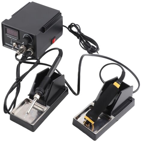 Kit d'outils de pyrogravure sur bois et cuir 60 W 220 V, 55 pièces, température réglable de 0 °C à 800 °C, fer à souder électrique, kit de soudure plastique avec pochoirs et porte-stylos, 110-240 V