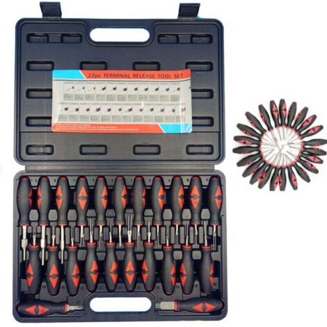 Kit d'outils de réparation automobile for démontage de bornes électriques, 23 pièces