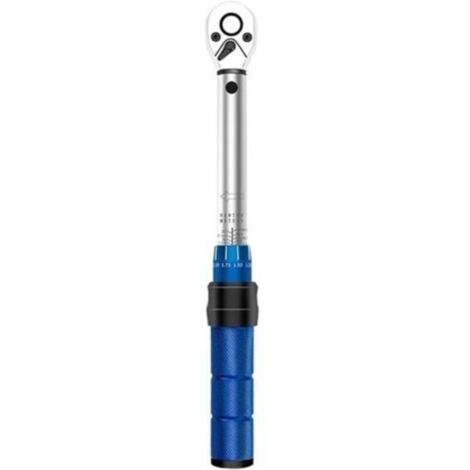Kit d'outils de réparation pour vélo, clé dynamométrique de précision à double échelle, entraînement 1/4 pouce, 2-24 Nm, clé à douille pour vélo, outils de réparation à cliquet pour moto, ensemble d'o