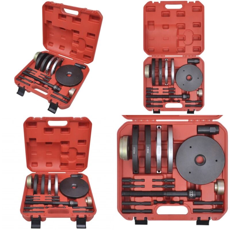 Kit d'outils de roulement de moyeu de roue GEN2 19 pcs 82 mm - outil de voiture - outils de voiture - Home & Living
