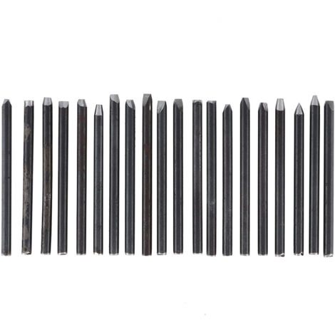 Kit d'outils de sculpture pour bijoux avec 20 ciseaux et accessoires