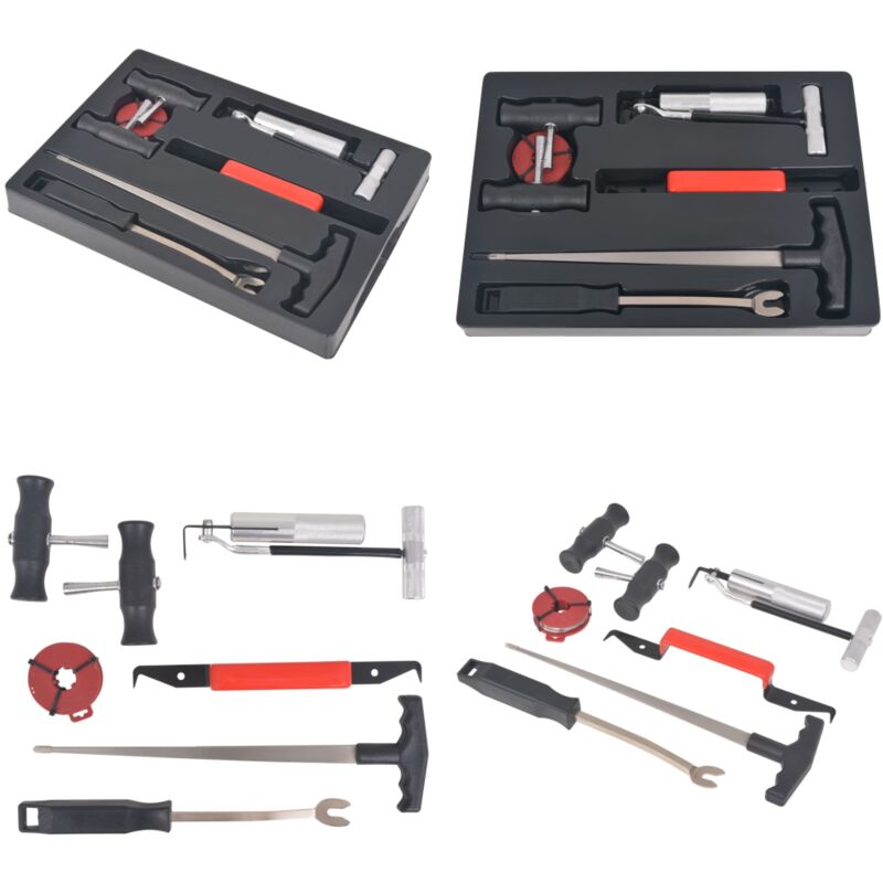 Vidaxl - Kit d'outils d'enlèvement de pare-brise - Kit Dépose Pare Brise - Outils Vitres Auto - Démontage Pare Brise - Réparation Pare Brise - Kit