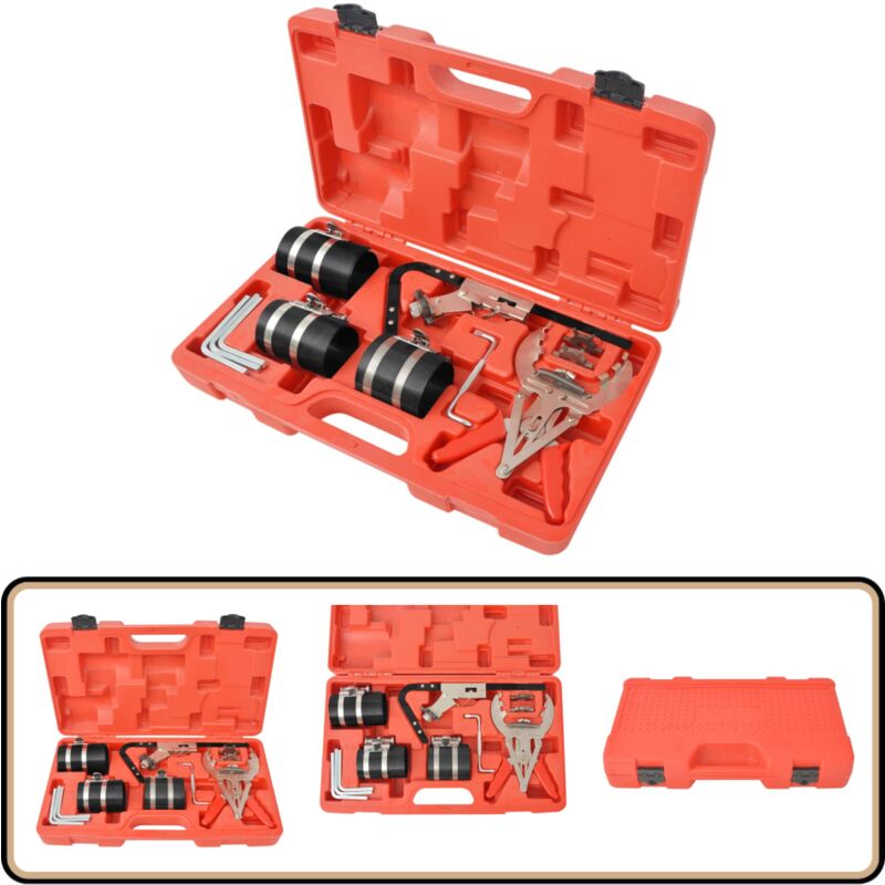 Vidaxl - Kit d'outils d'entretien de segment de piston 11 pièces - Outil Entretien Moteur - Outil Réparation Voiture - Kit Piston - Jeu D'outils