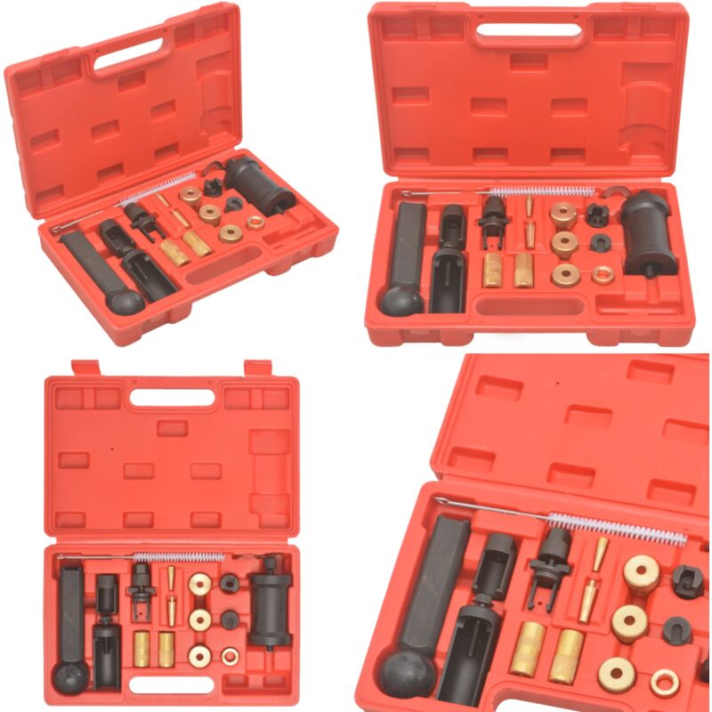 Kit d'outils d'installation d'injecteurs 18 pcs pour VAG VW - kit d'outils d'installation d'injecteurs - outil d'extraction d'injecteur - Home &