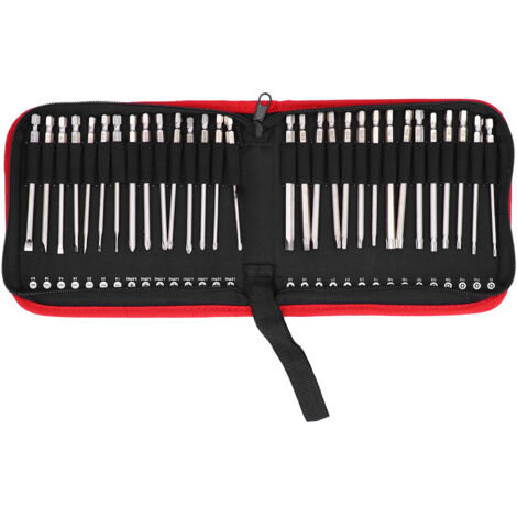 Kit d'outils en forme d'étoile et de croix, 30 pièces, embout de tournevis, fente métallique magnétique, avec boîte de rangement, 100mm