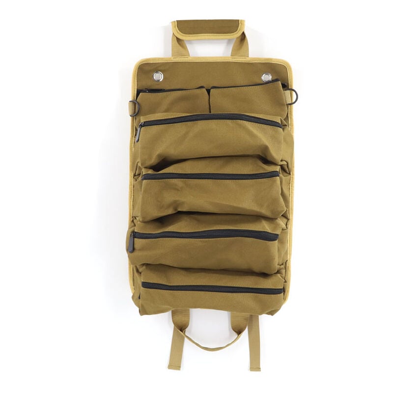 S-giant - Kit d'outils, lourds hommes et femmes Roll up Kit Organisateur portatif pour outils, support d'outils, kit de rangement camouflage utv pour