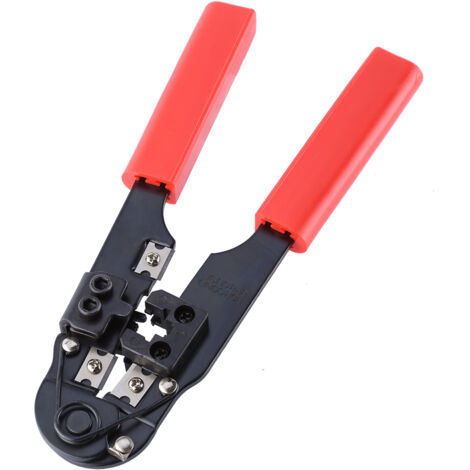 Kit d'outils modulaires pour câbles réseau RJ45 8P8C, sertissage et coupe