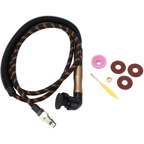 Kit d'outils pneumatiques pour meuleuse à crayon, tête de pliage 23500 tr/min, stylo de gravure pneumatique, meulage, polissage, ébavurage, chanfreinage