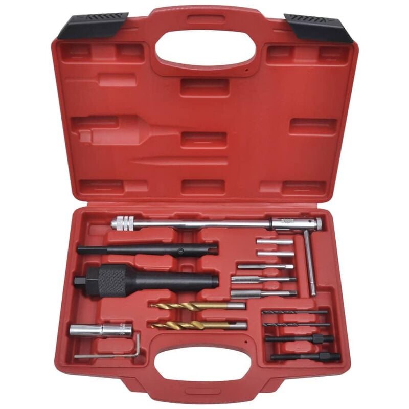 Helloshop26 - Kit d'outils pour bougies de préchauffage 16 pièces outils de garage