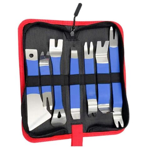 Kit d'outils pour le démontage des garnitures de voiture, tableau de bord, autoradio et système audio