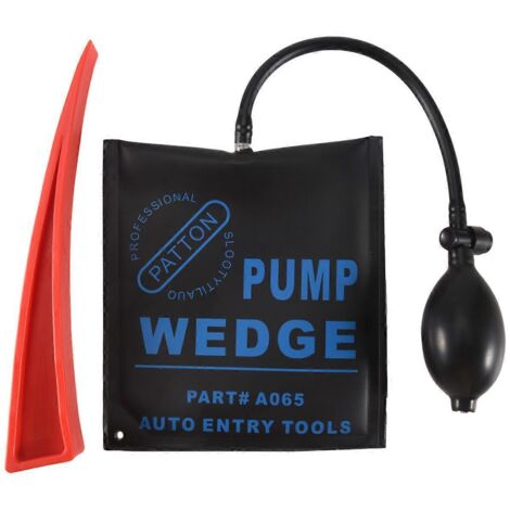 Kit d'outils pour pompe à air de voiture, cale gonflable, cale d'entrée, comme illustré